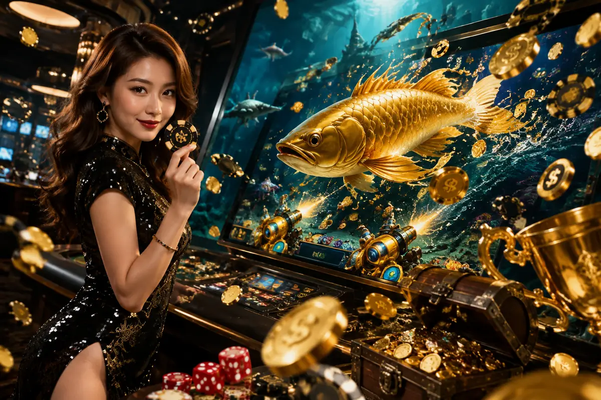 vcity99 fish shooting underwater graphics